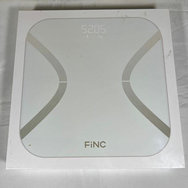 【新品未開封】　FiNC Technologies Inc. 体重計 デジタルヘルスメーター ホワイト