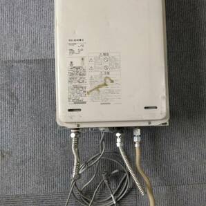 M63 棚12 現状品 Rinnai RUX-A2406W-E ガス給湯器 LPガス用 屋外式 2020年製 4/18の画像1