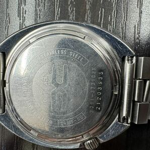 1円スタート CITIZEN シチズン TUNING FORK HISONIC 腕時計 3711-373103K 中古品 未稼働 ジャンク品の画像6