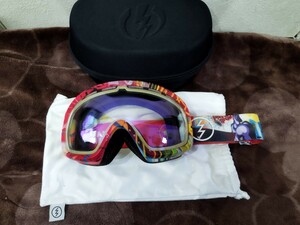 ELECTRIC ゴーグル ハードケース付 スキー スノーボード グラトリ パウダー ラントリ ジブ カービング OAKLEY SMITH DICE DRAGON SPY SWANS