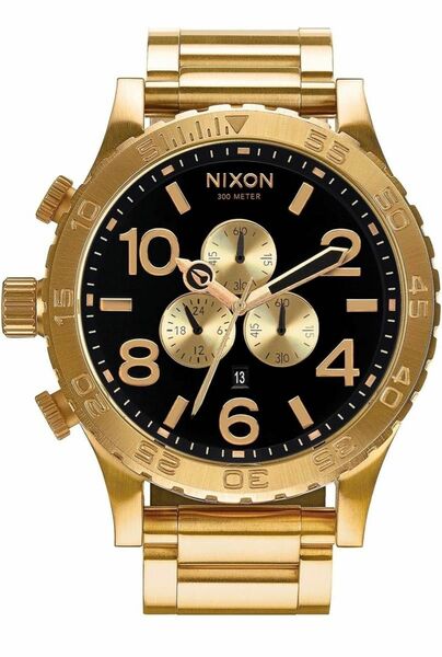 ニクソン NIXON ゴールド　蝶野仕様　美品