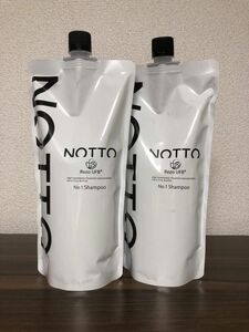 NOTTO ノット シャンプー レフィル 650ml 2個セット