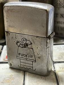 1966 year made Vietnam Zippo -[ Snoopy ] that time thing Vintage military 