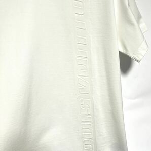 美品 着回し 人気 ルイヴィトン ロゴ エンボス Tシャツ 半袖 立体ロゴ ホワイト Sサイズ 反転 バックラベル メンズ サマー LOUIS VUITTONの画像4