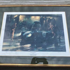 リトグラフ ALAN FEARNLEY アラン ファーンリー　ルマン Le Mans WINNERS FIRST TIME OUT