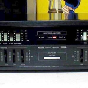 Technics SH-D5000 SPECTRUM ANALYZER 7BAND STEREO GRAPHIC EQUALIZER 左右出力OK！ 7素子 スペアナ付き グラフィックイコライザーの画像4