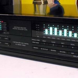 Panasonic SH-D7 Spectrum Analyzer 12memory-7band Stereo Graphic Equalizer 動作出力OK！ デジタル 7素子 グラフィックイコライザーの画像4