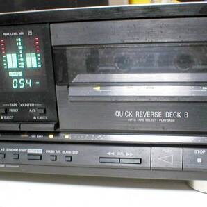 Panasonic RS-D7 Auto Reverse Double Cassette Tape Deck Junk！ SU-Dシリーズ互換 オートリバース ダブル カセットデッキの画像5