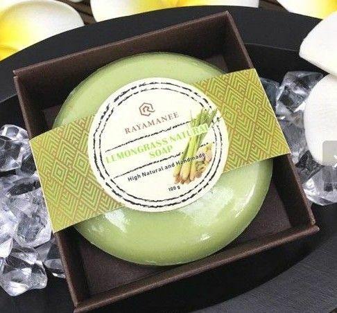 レモングラス石鹸 スパブランド ラヤマニー ハンドメイドソープ RAYAMANEE Lemongrass Natural Soap