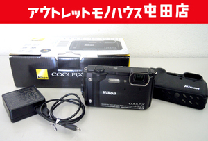 Nikon デジタルカメラ COOLPIX W300 ニコンコンパクト ブラック 札幌市