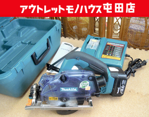 マキタ 125mm充電式丸のこ KS521D 防じんマルノコ 14.4V 充電器 バッテリ 動作品 makita KS521DRF 札幌市