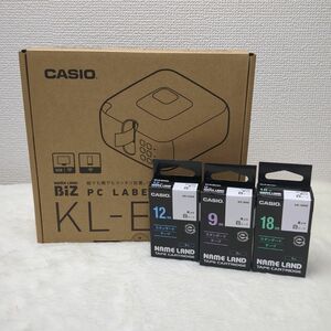 ★気まぐれタイムセール★匿名翌日発送！新品未開封！CASIO　NAME LAND　KL-E300セット