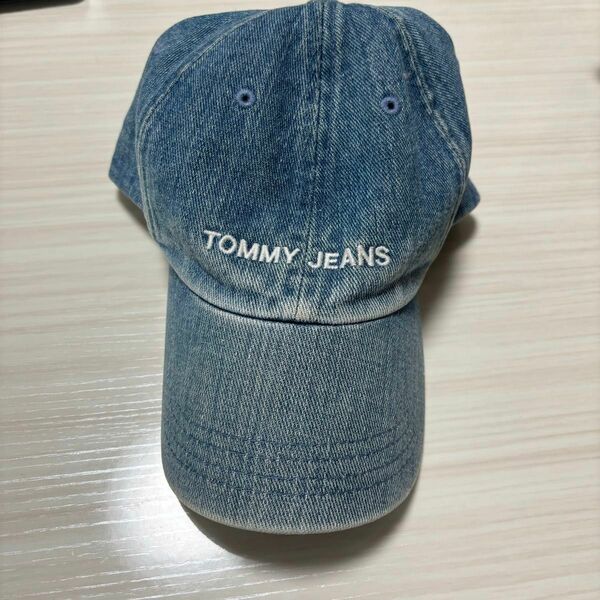 【★男女兼用◎】TOMMYJEANS キャップ 帽子 ジーンズ トミーフィルガー ブランド デニム ハット 小物 ファッション