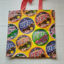 日清 焼きそばUFO × 内田裕也 トートバッグ ノベルティ バッグ bag エジプトハゲワシ 2018年_画像3