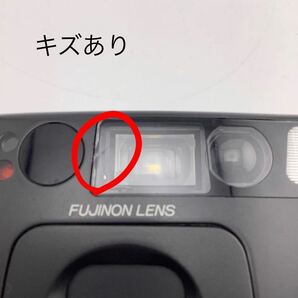 FUJI フィルムカメラ CARDIA Travel mini DUAL-P 28㎜/45㎜ ブラックボディー 昭和 レトロ 通電確認済み [k8196-Y214]の画像8