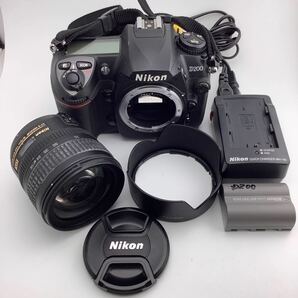 Nikon D200 デジタルカメラ レンズセット AF-S NIKKOR 18-70㎜ 1:3.5-4.5G ED バッテリー付き [k8169-N114]の画像1