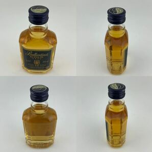 古酒 ミニボトル5本セット SUNTORY WHISKY サントリー 360ml ニッカ ウイスキー famous grouse Ballantines GOLD SEAL 未開栓(k5807-y242)の画像3