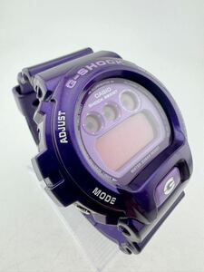 CASIO G-SHOCK クォーツ メンズ腕時計 デジタルDW-6900CC文字盤 パープル【k3239】