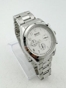 Kansai カンサイ Timepieces KP-0846 10BAR WATER メンズ腕時計 文字盤ホワイト【k3259】