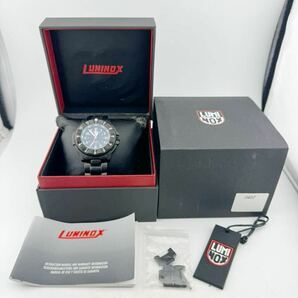 LUMINOX ルミノックス クォーツ腕時計 アナログ ラバー 3400-200 メンズ 腕時計 ケース付き【k3282】の画像1