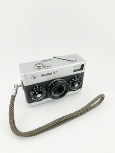 Rollei 35 / Tessar f=40mm 1:3.5 GERMANY ローライ コンパクトカメラ フィルムカメラ レトロ シルバー (k5809-y241)