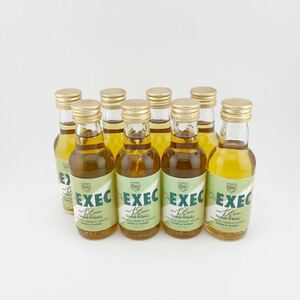 古酒 ジエグゼック THE EXEC 12年 スコッチウイスキー 50ml×8本 ミニボトル ミニチュアボトル アルコール分43% 未開栓 箱無し(k5784-y231)