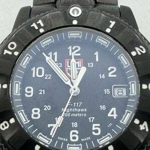 LUMINOX ルミノックス クォーツ腕時計 アナログ ラバー 3400-200 メンズ 腕時計 ケース付き【k3282】の画像3