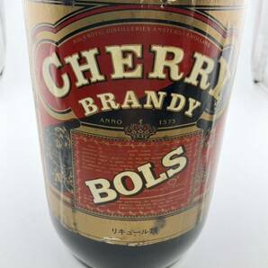 古酒 BOLS CHERRY ボルス チェリーブランデー リキュール 750ml 24度 未開栓 (k5754-y225)の画像5