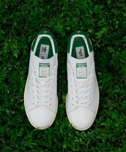 HOMER SIMPSON × STAN SMITH "GREEN" IE7564 （フットウェアホワイト/グリーン/クリームホワイト）