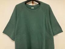 2023SS A.PRESSE S/S VINTAGE SWEAT SHIRT GREEN 3 23SAP-05-05K COMOLI 1LDK レショップ_画像2