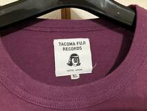 2022SS TACOMA FUJI RECORDS H.W LOGO '22 TEE XL 五木田智央 タコマフジ_画像3