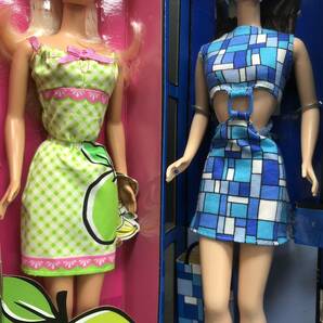 当時物 未使用 2体 バンダイ 海外 輸入品 MATTEL フルーツスタイル Barbie HIP 2 BE SQUARE バービー 人形 マテルの画像3