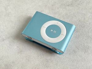 中古　Apple iPod shuffle Apple iPod shuffle 2GB ブルー　MB522J/A デジタルオーディオプレーヤー 本体