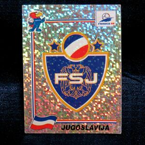 ☆超レア☆ Panini France98ステッカー ユーゴスラビア代表エンブレム