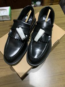 ドクターマーチン Dr.Martens 14573001 ローファー Adrian Black Polished Smooth レディース シューズ エイドリアン タッセルローファー レザー ブラック