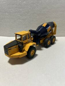 超激レア希少！JOAL／ジョアル！VOLVO A35C！ミキサートラック！1/50スケール！ダイキャストミニカー！当時物！入手困難モデル！