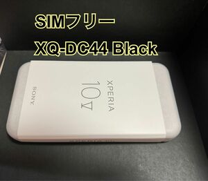 Xperia 10 V XQ-DC44 Black SIMフリー