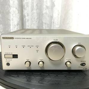 M2293 ONKYO A-909X オンキヨー プリメインアンプ 動作品 全国送料無料の画像1