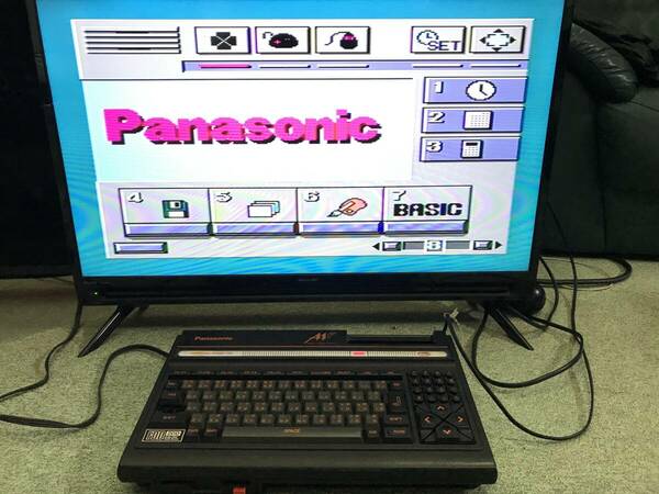 M2354 Panasonic パナソニック　パーソナルコンピュータ　FS-A1F　MSX2 　通電のみ　全国送料無料