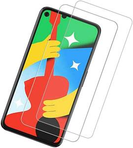 在庫処分 2枚入り Google Pixel 4a 強化 ガラス フィルム グーグル ピクセル 画面 液晶 保護 シート シール カバー 頑丈 Glass Film 9H