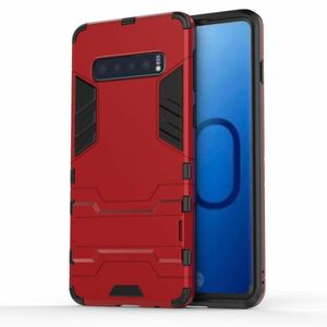 在庫処分 赤 Galaxy S10 ケース 衝撃吸収 スタンド カバー ギャラクシー SC-03L SCV41 本体保護 画面割れ 破損にくい 丈夫 サムセン