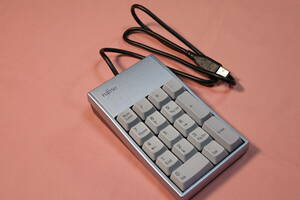 [ доверие. Fujitsu производства ] FUJITSU FKB8566 цифровая клавиатура [ повышение USB терминал имеется ]