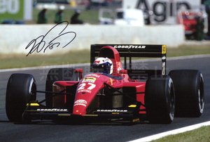 ◇ アラン・プロスト 直筆サインフォト フェラーリ F1 Alain Prost