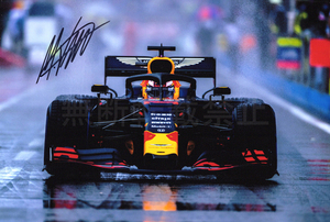 ◇ マックス・フェルスタッペン 直筆サインフォト レッドブル F1 Max Verstappen