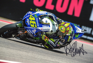 ◇ バレンティーノ・ロッシ 直筆サインフォト MotoGP Valentino Rossi