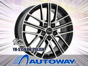 新品ホイール Verthandi YH-S15V 15x6.0 +43 114.3x5 BK/POLISH 4枚セット