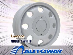 新品ホイール LUMACA MODEL-2 15x4.5 +45 100x4 WHITE 4枚セット