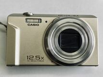 TH バッテリー付き CASIO EXILIM カシオ エクシリム EX-ZS170 コンパクトデジタルカメラ デジカメ シルバー 動作未確認 ジャンク_画像2