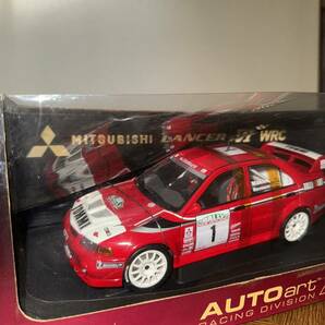 1/18 Autoart オートアート MITSUBISHI LANCER EVOLUTION VI WRC 1999 ニュージーランド 89941 ランサーエボリューション トミ・マキネンの画像2