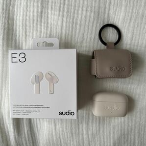 Sudio E3 ワイヤレスイヤホン パールホワイト